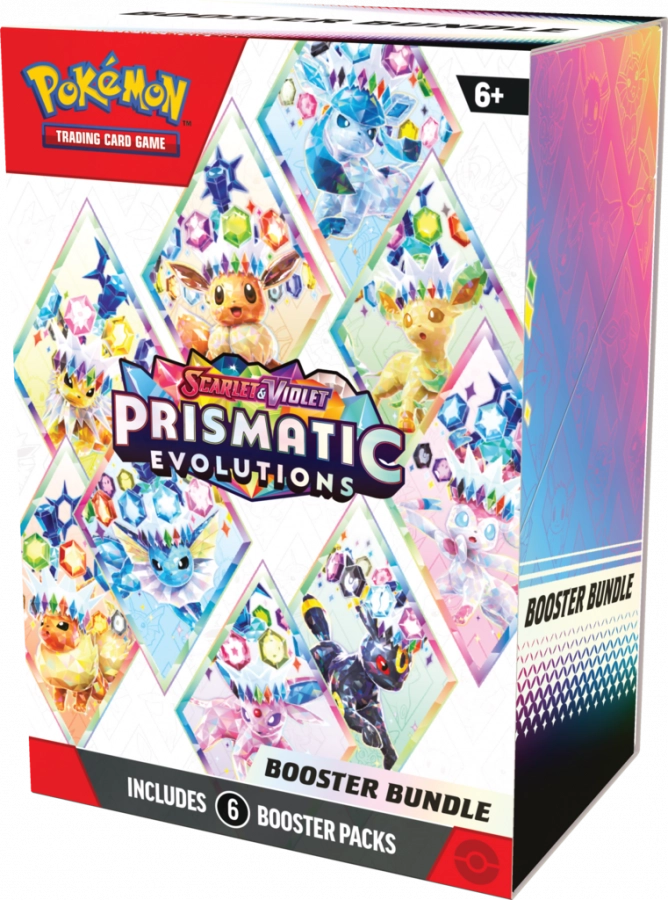 Pokémon TCG: Scarlet & Violet - Prismatic Evolutions - Booster Bundle